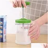 Other Bakeware Hand Pump Cream Manual Milk Frother Foam Maker Kitchen Pitchers Diy Mtipurpose Professional Coffee Tools 20220825 Dro Dhmwr