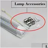 Led Tubes V-Shaped 2Ft 3Ft Cooler Door T8 Integrated 18W 28W Ac85-265V Transparent Er Double Sides Lights Drop Delivery Lighting Bulbs Dhllr