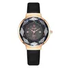 Wristwatches Yolako Women'S Casual Quartz Leather Band V Strap Watch Analog Wrist Fashion