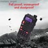 Walkie Talkie baofeng UV-100rトーキエラジオ局ハムデュアルバンド便利なウォーキングトーキLCDディスプレイトライパワーモード50 CTCSS 104 DCS HKD230922