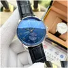 2023 Luxury Matic Mechanical Watch For Menpilot Iwcs Series Casual Fashion Men Premium Black Leather Strap