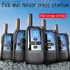 Walkie Talkie Hotel Home Ultra-Thin Digital Display Mini Camping Intercom Outdoor Fleet dedikerad trådlös extra lång standby 5 km-10 km HKD230922