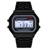 2023ファッションレトロヴィンテージゴールドウォッチメンメンエレクトロニックデジタルウォッチLEDライトドレス腕時計Relogio Masculino Fymhm102321K