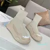 2023-women's casual shoes Spring and autumn stockings shoe Soft and comfortable rubber outsole knit breathable upper sneaker