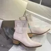 JC Jimmynessity Choo Cowboy Classic Boots Shoes Cowgirl Zip Pocket Boot Black High Beige Apricot Fashione Snow Boots Women Comfort Winter Fall Desig858445