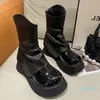 Frete grátis moda impermeável novo produto botas designer marrom mulheres inverno quente pelúcia tornozelo botas antiderrapante algodão acolchoado sapatos ao ar livre