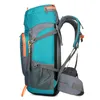 Bolsas escolares Bolsa de montañismo europea y americana Mochila deportiva al aire libre Nylon Senderismo Camping 5510L Viene con cubierta para lluvia 230921