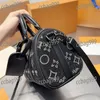 2023 Vintage Portable Rhinestone Women Shoulder Bag Quilted Letter Handbag Classic Zipper Large Capacity Crossbody Designer Bag Outdoor