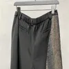 Мужские брюки PFNW, юбка в стиле ретро, шикарная лоскутная укороченная темная одежда, трендовые свободные широкие модные брюки в стиле панк, готический стиль, 12Z4503