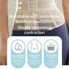 Bras Shaper Ultra-mince Invisible Double Ceinture Corset Transparent Été Minceur Gaine Femme Ventre Plat Taille Formateur Serré Shapewear 230921