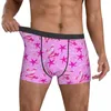 Sous-vêtements Rose Starfish Sous-vêtements Wave-Silhouette Design Boxer Shorts Trenky Man Respirant Brief Cadeau