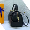 Evening Bags Designer Speedy Crossbody Bag Classic Sac äkta läderkuddeformad axelväska mode präglad överdimensionerad bokstav handväska högkvalitativ x0922