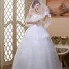 ブライダルベール1.5x1.1cmホワイト/アイボリーウェディングベール結婚式アクセサリースパンコールヘムブライダルヘッドベールNO櫛