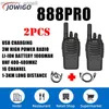 Walkie Talkie 2 PCS KD-C888PRO Walkie Talkie 888S 400-470MHZ UHF 3W 16 canali Ham Handhold ad alta potenza Radio bidirezionale HKD230922