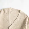 سترات الرجال في الخريف خريف غير رسمي cardigan cardigan rooul الرقبة سترة معطف 230921