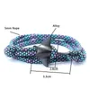 Bangle Manta Bracelet For Men Double Layer Adjustable Paracord Rope Braclet Marine Animal Protection Braslet Beach Surfer Jewelry 230922
