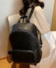 Qualidade de couro do plutônio mochila saco das mulheres mochilas designer sacos moda casual feminina pequena mochila estilo