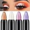 Lidschatten-Liner-Kombination, 15 Farben, Highlighter, Lidschattenstift, wasserfest, glitzernd, matt, nackt, Lidschatten, Make-up-Pigment, Kosmetik, weißer Eyeliner-Stift, 230921