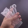 Самые дешевые стеклянные трубки Масляная горелка Dab Соломенное масло Nial Pipe Bubbler Ручная курительная трубка Трубка для кальянных установок Водяные бонги Самый дешевый Dhl бесплатно