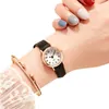 Wristwatches Fashion Minimalist Quartz Retro Watch Daily Wear Accessory For Bridesmaid Wedding Dating Shopping