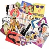 51 Pcs Mixed Sexy and Vulgar Stickers for PS4 PS5 Luggage Laptop Car Styling Waterproof Cool Sticker Bike Trunk Guitar Decals266z