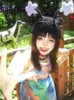 Beanie/Kafatası Kapakları Harajuku Gotik Peluş Kedi Kulak Şapkası Kadın Punk Y2K Sevimli Mor Pembe Siyah Yıldız Ayarlanabilir Kış Sıcak Beanie Kapakları Şık Sokak Giydirme 230921