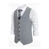 Herrenwesten Weste Herren Einreihiger Anzug Herrenweste Vintage formelle Blazer für Hochzeit Chaleco