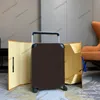 Maleta de diseño Equipaje con ruedas Equipaje de viaje Diseñador de viaje Cuero genuino negro 55 Caja de equipaje con ruedas de embarque de alta calidad Maleta de diseñador de moda unisex