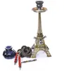 DHL Free Double Tube Shisha Creative Design Tower Hookah Set