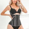 Arm Shaper Latex Waist Trainer Corset Body Shapewear Women Flat Belly Slimming Sheath Fitness Girdle Fajas Colombianas 19 Steel Bone 230921