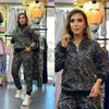 2024 Women's Autumn New Fashion Casual Designer Sportswear Designer Brand Letter Print Long Sleeve Sports Set J2916