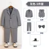 Suits Baby Boy Christening Baptism Tuxedo Toddler Wedding Ceremony Blessing Suit Infant Winter Formal Gentleman Outfit 5 Pcs 221205