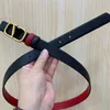 Ceinture de créateurs de cintorne de luxe pour femmes ceintures fines mode Largeur de la ceinture rétro de 2,5 cm