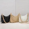 Shoulder Woman Handbag Crossbody Designer Bags Crescent Pouch Chain Handbags Leather for Female Stylish Underarm Bag 20240111