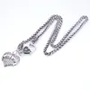 Pendant Necklaces ARRIVAL Rhodium Plated Zinc Studded With Sparkling Crystals NAVY-MOM Heart Wheat Chain Necklace Drop