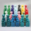 Foo Dogs、Fu Dogs、Buddha Dogs、Chinese Guardian Lions、Ceramic Sc​​ulpture、家の装飾のペア