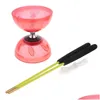 Yoyo тройные подшипники Diabolo с палками, набор веревок, резиновые игрушки 230418, Прямая доставка, подарки, новинка, кляп Dhpao