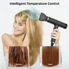 Secadores de cabelo 110000RPM Secador de alta velocidade Motor sem escova Forte vento sopro iônico LED tela secador de cabelo baixo ruído 230922