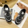 Tjock Soled Casual Shoes Male Female Lovers Sneaker Leather Thin Sole Casual Shoes Small White Shoes 230915
