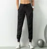 LL Sports Sports Pants Gym Gym Clothing Woggers Wargers Quick Dry Dry Slim Grad Running Litness Leggings Nine Points Pocket Trouses Lu