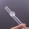 Pipe à tabac en verre Pyrex épais et capiteux de 5.7 pouces, rouleaux compresseurs transparents de laboratoire de haute qualité pour fumer des pipes à main