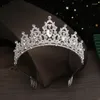 Haarspangen Mode Hochzeit Kristall Krone Haarnadel Kamm Schmuck Handgefertigte Kopfbedeckung Dekoration Zubehör Braut Tiara Party Kopfschmuck