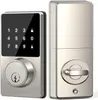 Serrures de porte Smart Lock avec mot de passe Serrure de porte d'entrée sans clé avec claviers à écran tactile Application facile à installer Déverrouiller 50 codes d'utilisateur 230923