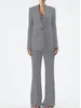 Kamizelki damskie Suit FIT TRZYMOŚCI Modnej swobodnej kamizelki z ubraniem na klapy Kamizelki Kamizelki Duża wielkość pasujące zestawy