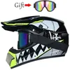 Helmy rowerowe Motorcycle Full Face Motocross Off Road Racing Helmet Motorbike ATV Dirt Bike Capacete Moto 230923