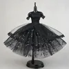 Robe de princesse noire pour poupées, pour soirée de l'année Blythe, tenues à épaules dénudées, accessoires vêtements, 230923