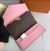 10A Josephine Carteira Moda Sacos de Embreagem Carteira Couros Fivela Flap Cartão Titular Bolsa Designer Mulheres Clássico Long Coin Bolsas Carteiras com Caixa M60708