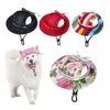 Hondenkleding Prinses Pet Hat Caps Hoeden Nekband Verstelbaar Comfortabele oorgaten voor kleine, middelgrote en grote honden Buitenzonwering
