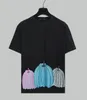 디자이너 남성 T 셔츠 인쇄 패션 맨 티셔츠면 캐주얼 티 짧은 슬리브 힙합 AIX 스트리트웨어 고급 Tshirts 크기 S-4XL