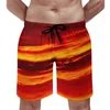 Herenshorts Zomer Gym Zonsondergang Sportkleding op het strand Grafische korte broek Klassieke sneldrogende zwembroek Grote maten